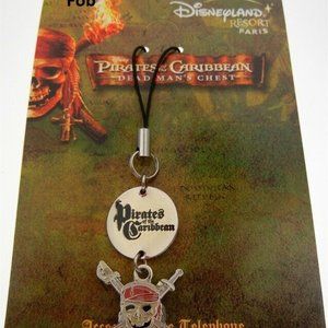 Disney Pirates of the Caribbean Phone Fob Keyring